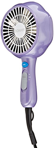 Conair 1800 Watt Curl Fusion Ionic Ceramic Styler; Purple - Amazon Exclusive