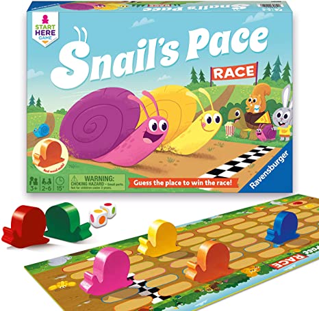Ravensburger 22052 Snail's Pace Race - Family Game