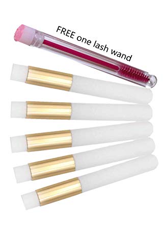 10 Pcs Eyelash Cleaning Brush White Cosmetic Brushes Peel Off Blackhead Brush Remover Tool Nose Cleaning Washing Brush Lash Cleanser Soft Brushes