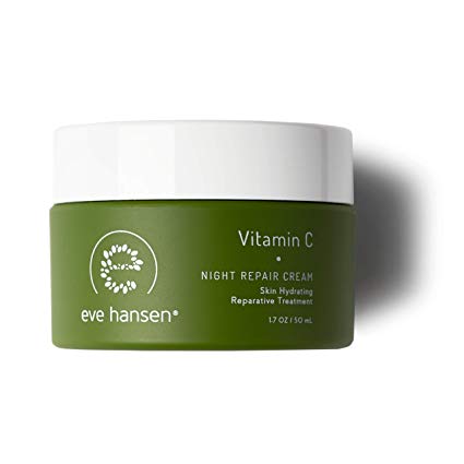 Eve Hansen Dermatologist Tested Vitamin C Face Cream - Premium Restorative Anti Aging Night Cream - 1.7 oz