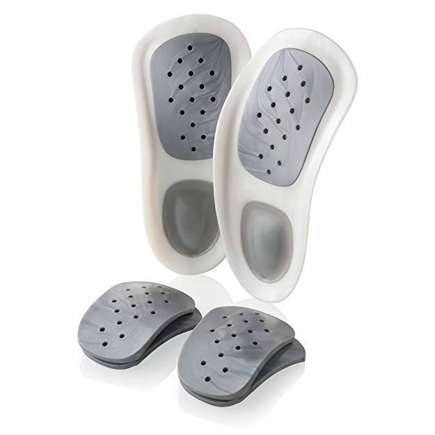 WalkFit Platinum Orthotics - Arch Support Insoles - Plantar Fasciitis - Class 1 Medical Device