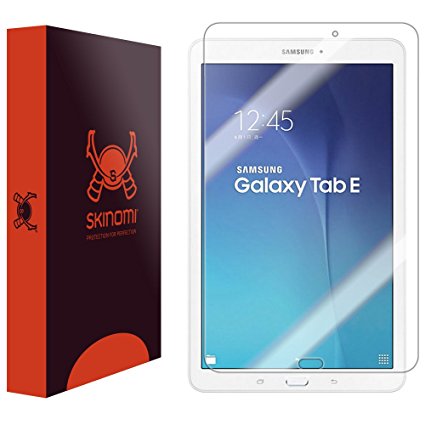 Samsung Galaxy Tab E 9.6 Screen Protector, Skinomi TechSkin Full Coverage Screen Protector for Samsung Galaxy Tab E 9.6 Clear HD Anti-Bubble Film