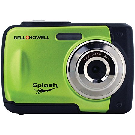 Bell Howell Splash WP10-G 12.0 Megapixel Waterproof Digital Camera with 2.4-Inch LCD (Green)