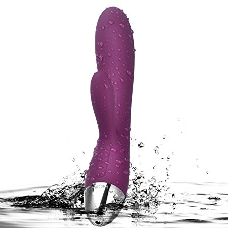 SVAKOM 100% Waterproof Intelligent G-spot Vibrator Rechargeable Rabbit (violet)