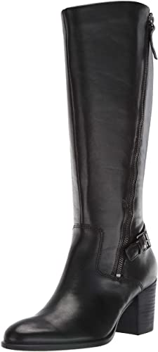 ECCO Women's Shape 55 Stacked Heel Tall Knee High Boot