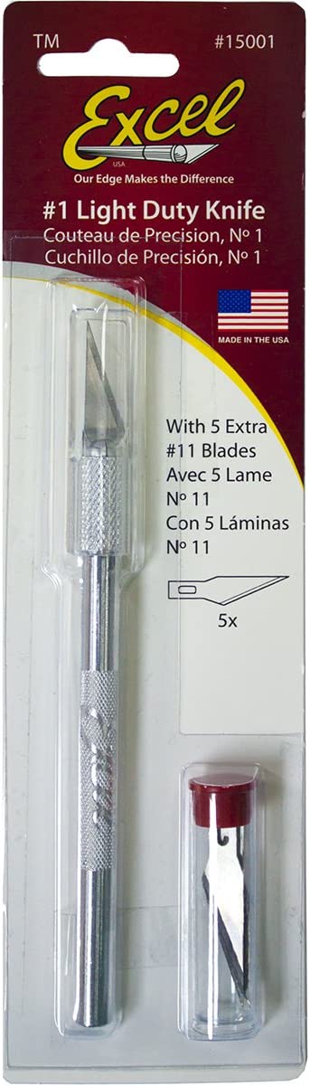 Excel Hobby Knife, Silver