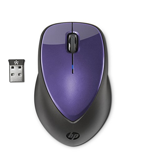 HP Wireless Mouse X4000 w/ Laser Sensor - Bright Purple