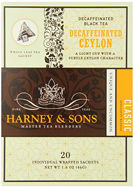Decaf Ceylon, Box of 20 Wrapped Sachets