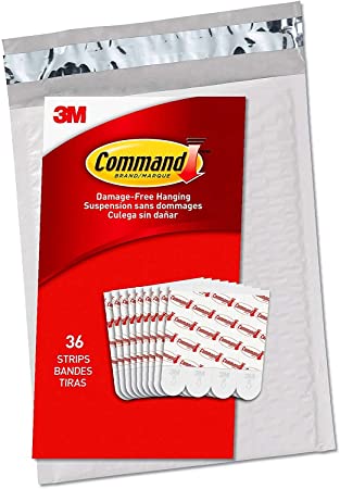 Medium Refill, White, 36-Strips - Easy to Open Packaging - 1