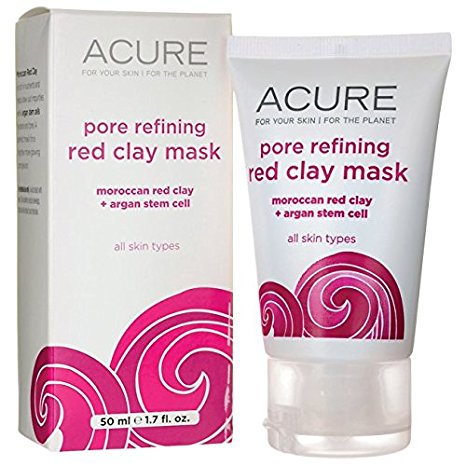 Pore Minimizing Red Clay Mask Acure Organics 1.75 oz Liquid