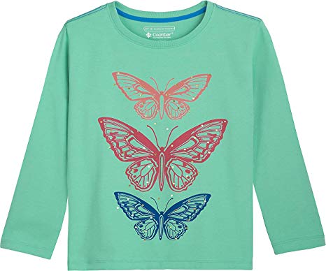 Coolibar UPF 50  Toddler Long Sleeve Everyday Graphic T-Shirt - Sun Protective