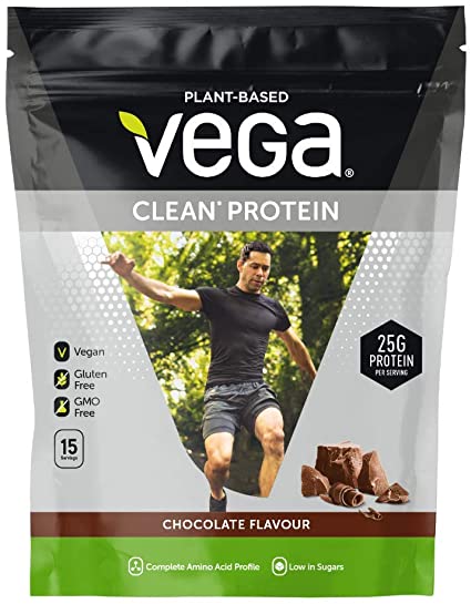 Vega Clean Protein Plant Based Protein Powder Chocolate Pouch 555g