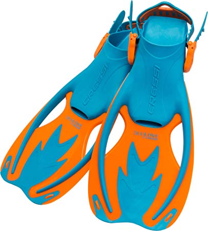 Cressi Snorkeling Kids Short Fins for Children aged from 4 to 12 years old | Rocks fins