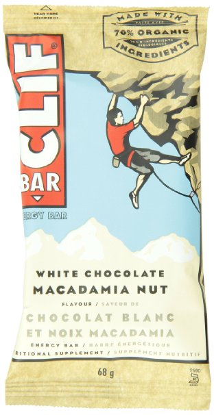 Clif Bar White Chocolate Macadamia Nut 12 count