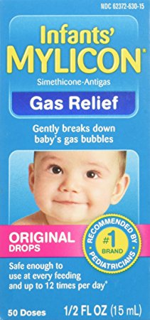 Mylicon Infant Drops Anti-Gas Relief Original formula, 1/2 FL OZ (15 ml)