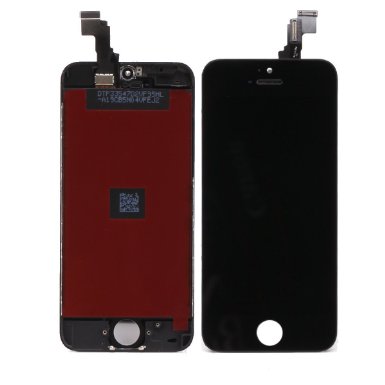 LCD Display & Touch Screen Digitizer Glass Replacement Full Assembly for iPhone 5S Black