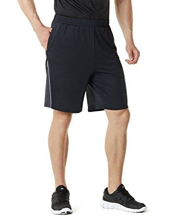 Tesla Mens Hyper Dri Quick Athletic Training Shorts Active w Pockets MBS03/MTP07/CMBS01