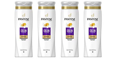 Pantene Pro-V Radiant Color Volume Shampoo, 4 Count