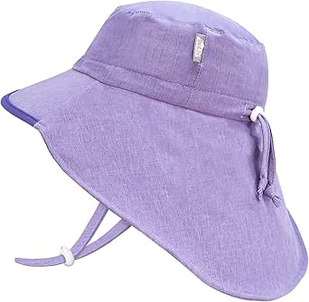 JAN & JUL Summer Adventure Wide Brim 50  UPF Quick-Dry Sun-Hats for Kids