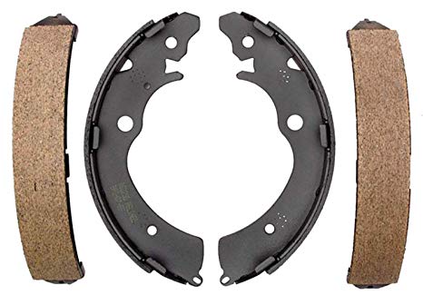 ACDelco 17627B Professional Bonded Rear Drum Brake Shoe Set