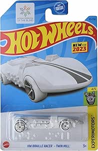 Hot Wheels HW Braille Racer Twin Mill, Experimotors 4/5