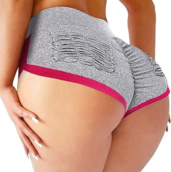 YOFIT Booty Shorts for Women Sexy Slutty Butt Scrunch Twerk Shorts Daisy Dukes Cute Athleisure Shorts