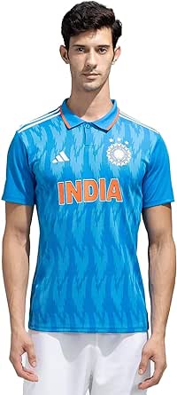 Adidas Official India Cricket ODI Fan Jersey