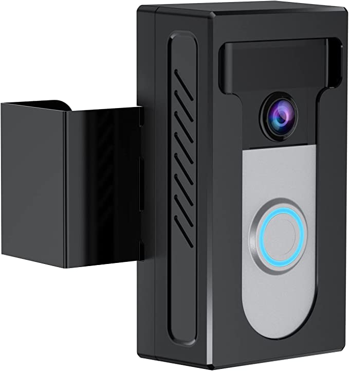 Anti-Theft Video Doorbell Mount, No Need to Drill, Not Block Doorbell Motion Sensor, KIMILAR Adjustable Mounting Bracket Accessories for Houses Apartments Office.