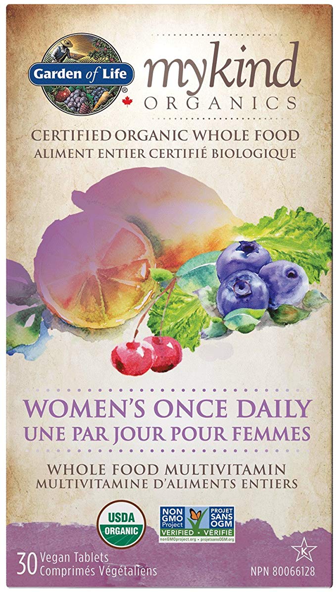 Garden of Life Mykind Organics Multivitamin-Women's, 30 Count