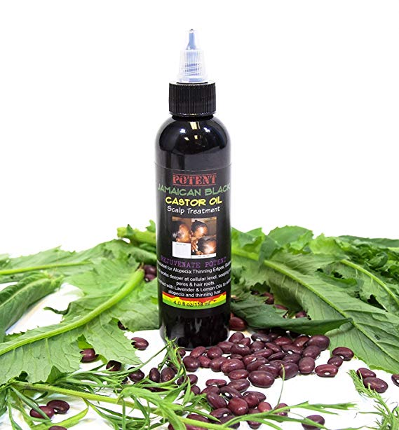 Rejuvenate Potent Jamaican Black Castor Oil for Traction Alopecia