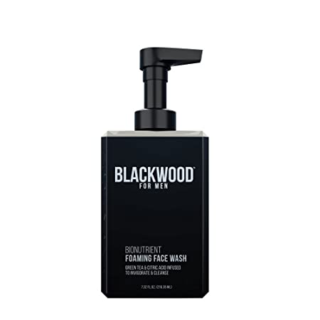 Blackwood For Men Bionutrient Foaming Face Wash, 7.32 Fluid Ounce