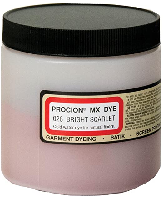 Procion Mx Dye Bright Scarlet 8Oz