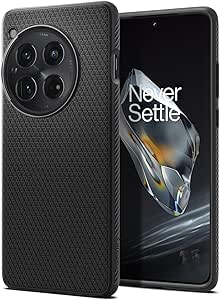 Spigen Liquid Air Hülle Kompatibel mit OnePlus 12 -Schwarz