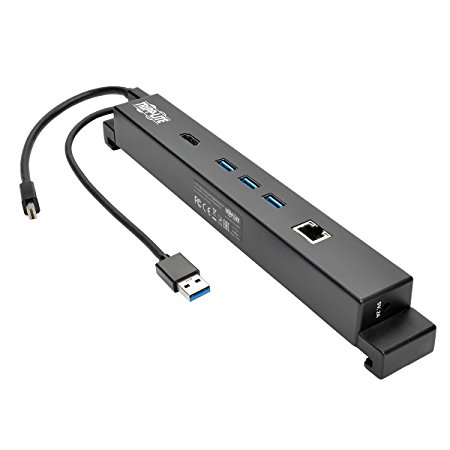 Tripp Lite USB 3.0 Microsoft Surface Docking Station, USB-A Hub, HDMI UHD 4K & Gigabit Ethernet (GbE) Port (U342-HGU3)