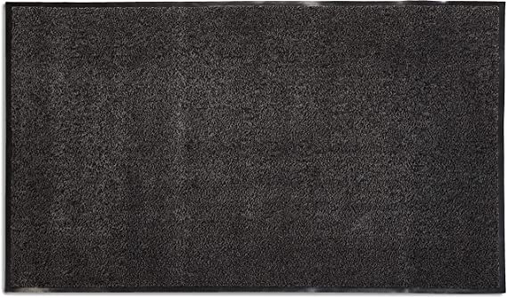 AmazonBasics Anti-Slip Door Mat, Polypropylene, 90 x 120 cm