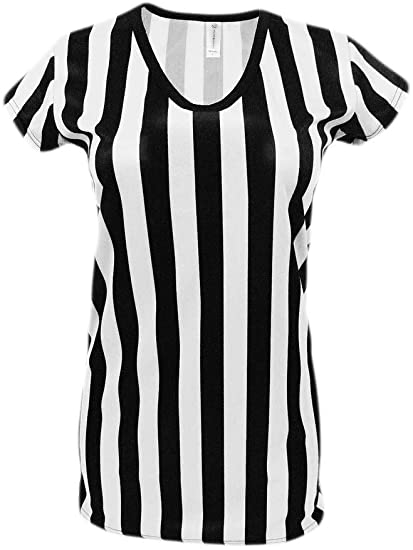 Mato & Hash Womens Referee Shirts | Comfortable V-Neck Ref Shirt for Waitresses, Refs, More!