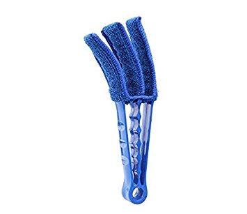 7TECH Window Blinds Cleaner Brush & for Air Conditioner Window Shades Blinds Brush （blue）
