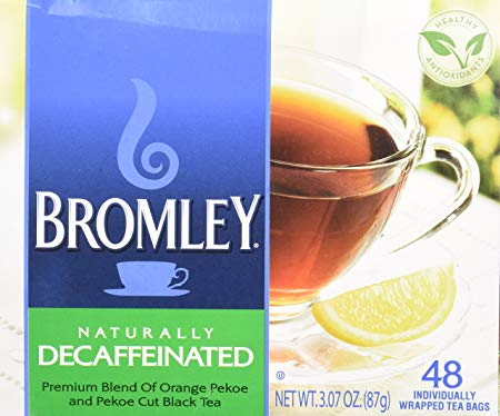 Bromley Naturally Decaffeinated Tea 48 ct