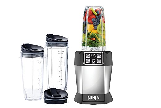 NINJA BL482  "Nutri Ninja" Auto-iQ for One-Touch Intelligent Nutrient & Vitamin Extraction (Certified Refurbished)