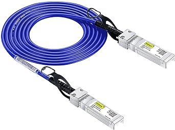 [Dark Blue] Colored 10G SFP  DAC Cable - Twinax SFP Cable for Ubiquiti UniFi Devices, 0.5-Meter(1.6ft)