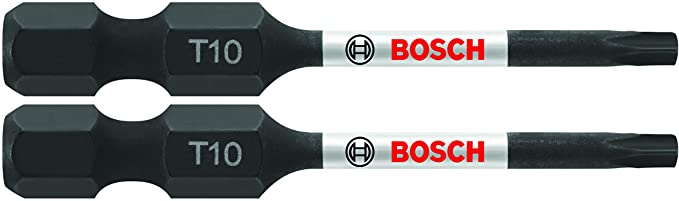 BOSCH ITT10202 2 pc. Impact Tough 2 In. Torx #10 Power Bits