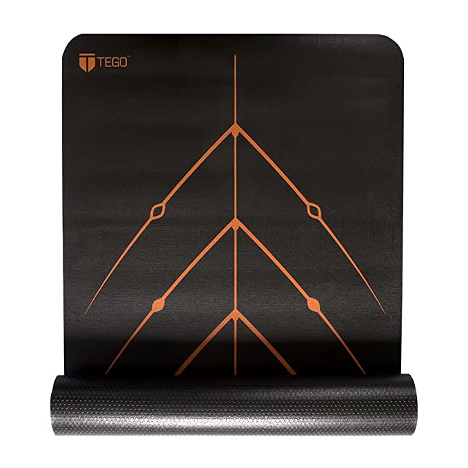 TEGO Stance Truly Reversible Mat with GuideAlign - 5mm Thick Comes with/Without Mat Holder Bag