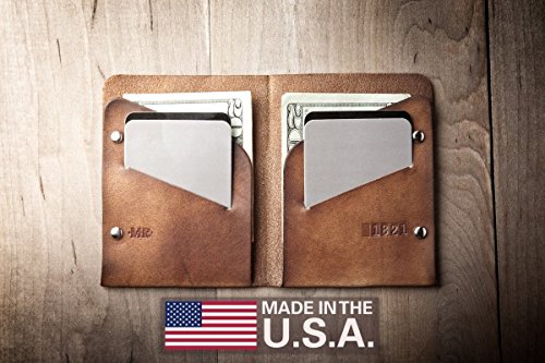 Slim Leather Wallet - Bifold (Made in USA by Mr. Lentz) 005