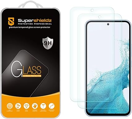 Supershieldz (2 Pack) Designed for Samsung Galaxy A54 5G Tempered Glass Screen Protector, Anti Scratch, Bubble Free