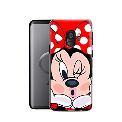 GSPSTORE Galaxy S9 Plus Case Mickey Minnie Mouse Disney Cartoon Protector Case Cover for Samsung Galaxy S9 Plus #31