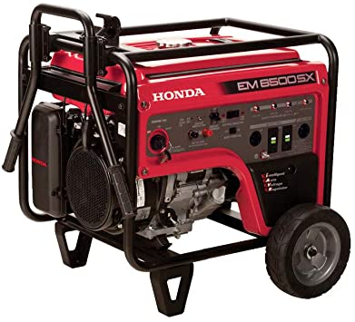 Honda EM6500SXK2AN 6500-Watt 120/240-Volt Generator with CO-MINDER - 49-State
