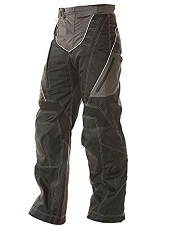 Xelement B4402 Men's Black Advanced Level-3 Tri-Tex Fabric Motorcycle Pants - Black / 32