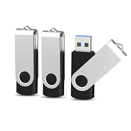 Kootion 3 X 32GB USB 3.0 Flash Drive 32 GB Thumb Dirve Swivel Jump Drive