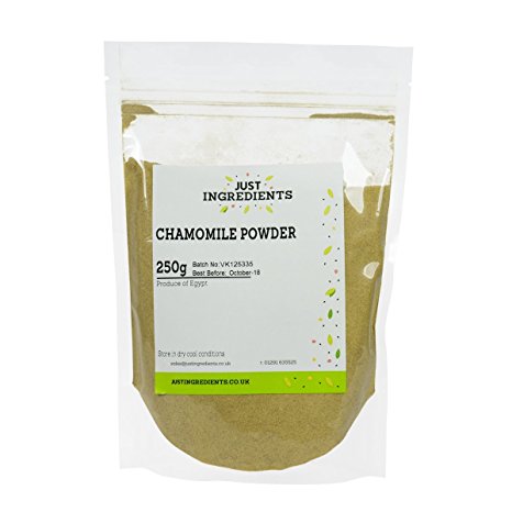 Premier Chamomile Flowers (German) Powder 500g by JustIngredients