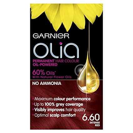 Garnier Olia 6.60 Intense Red Permanent Hair Dye